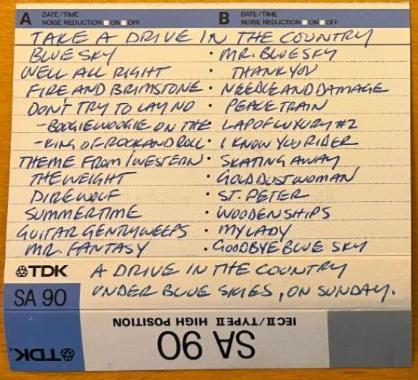 Sunday Drive Cassette 3