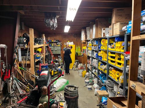 Inside the Metal Warehouse